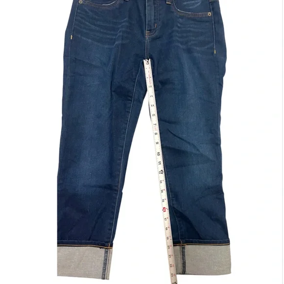 Henry & Belle Blue Ankle Cropped Jeans.  Size 27 - Picture 6 of 6